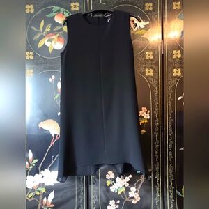 Elegant Black Sleeveless Tunic